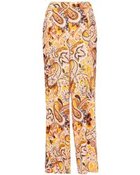 Naf Naf - Wide Trousers - Lyst