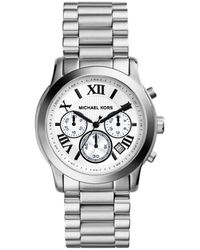 Michael Kors - Dameshorloge Kwarts Grijs - Lyst