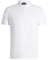 Strellson - Polo Met Rits - Lyst