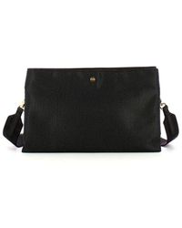 Borbonese - Dunkel schwarze cross over tasche - Lyst