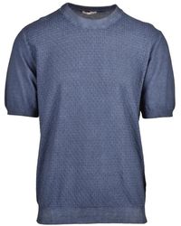 Officina 36 - Round-Neck Knitwear - Lyst