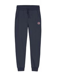 Colmar - Broeken ,Blauw ,Katoen Modish Logo Trainingsbroeken - Lyst