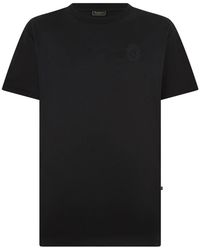 Billionaire - Tops ,Zwart ,Katoen T-Shirt Met Ronde Hals Basic - Lyst