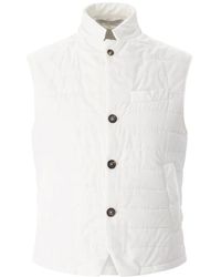 Eleventy - Tailored Wool-Blend Vest - Lyst