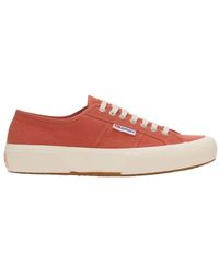 Superga - Schoenen ,Rood ,Katoen 2750-Cotu Classic Sneakers - Lyst