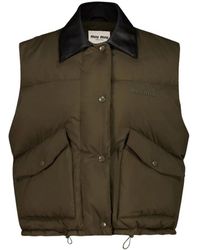 Miu Miu - Waistcoats - Lyst