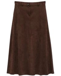 D.exterior - A-Lijn Midi Rok - Lyst