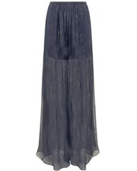 Rochas - Wide Trousers - Lyst