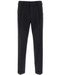 Cellar Door - Broeken ,Blauw ,Katoen Cambridge Pant - Lyst