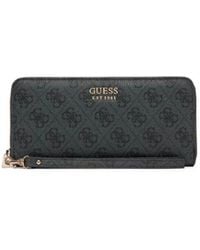 Guess - Brenton Zip Around Geldbörse - Lyst