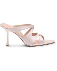 Stuart Weitzman - Rubie Slide Sandal 85 - Lyst