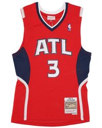 Mitchell & Ness - Fitness ,Rood ,Polyester Nba Basketbal Tanktop Lou Williams - Lyst
