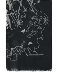 Emporio Armani - Scarves - Lyst