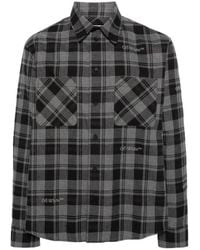 Off-White c/o Virgil Abloh - Off Cotton Shirt - Lyst