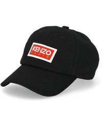 KENZO - Cappellino da baseball con logo ricamato - Lyst