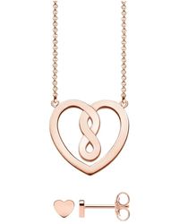 Thomas Sabo - Damen-Halskette Und Ohrringe Set - Lyst