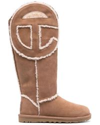 UGG - Logo Tall Boot - Lyst