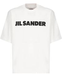 Jil Sander - Logo T-Shirt - Lyst