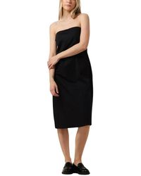 Modström - Kleedjes ,Zwart ,Tube Dress - Lyst