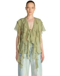 Erika Cavallini Semi Couture - Blouses - Lyst