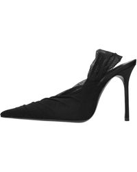 Gedebe - Schoenen ,Zwart ,Leer Petal Slingback Pumps - Lyst