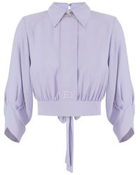 Elisabetta Franchi - Blouses - Lyst