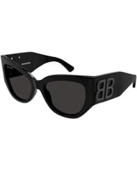 Balenciaga - Schwarze sonnenbrille für frauen - Lyst