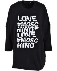 Love Moschino - Baumwollstrickpullover - Lyst