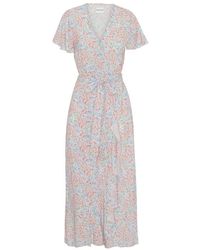 American Dreams - Blumiges wickelkleid für sommertage - Lyst