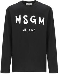 MSGM - Long Sleeve Tops - Lyst