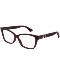 Gucci - Square Optical Frame - Lyst