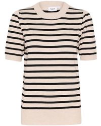 Saint Tropez - Jersey A Rayas Gris Morn, Mujer, Talla - Lyst