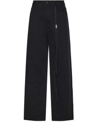Ann Demeulemeester - Wide Trousers - Lyst