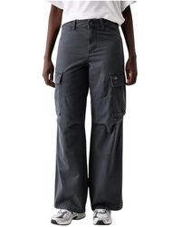 Dickies - Broeken ,Grijs ,Katoen 247 Loose Garment Dyed Cargo - Lyst