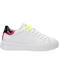 Sun 68 - Schoenen ,Wit ,Leer Schoenen - Lyst