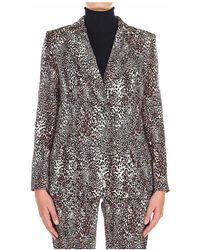 Elisabetta Franchi Blazer Gi92306e2 02 - Bruin