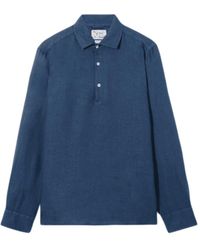 MC2 Saint Barth - Overhemden ,Blauw ,Linnen Ecstasea N Linnen T-Shirt - Lyst