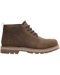 Timberland - Brauner wasserdichter chukka-stiefel - Lyst