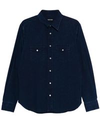 Tom Ford - Denim Shirts - Lyst