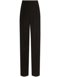 Dolce & Gabbana - Dolce & Gabbana Trousers With An Elastic Waistband - Lyst