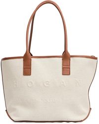 Hogan - Handtasche Mit Lederdetails - Lyst