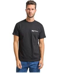 Karl Lagerfeld - T-Shirts Und Polos Schwarz - Lyst