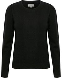 Part Two - Kaschmir Schwarzer Strickpullover - Lyst