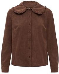 Kaffe - Kasvaja Corduroy Shirt - Lyst