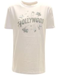 P.A.R.O.S.H. - Weißes baumwoll-t-shirt colly fw23/24 - Lyst