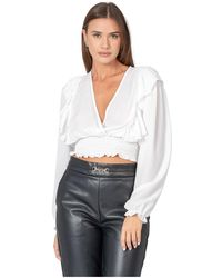 Kocca - Overhemden ,Wit ,Polyester Uarionx Blouse - Lyst