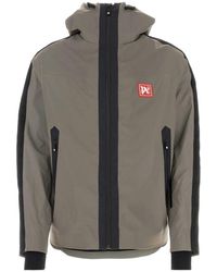 Palm Angels - Silberne skijacke - Lyst