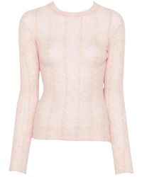 Haikure - Round-Neck Knitwear - Lyst