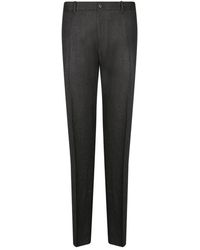 Incotex - Broeken ,Bruin ,Wol Elegante Wol Slim Fit Broek - Lyst