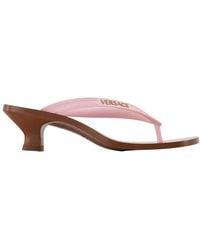 Versace - Heeled Mules - Lyst